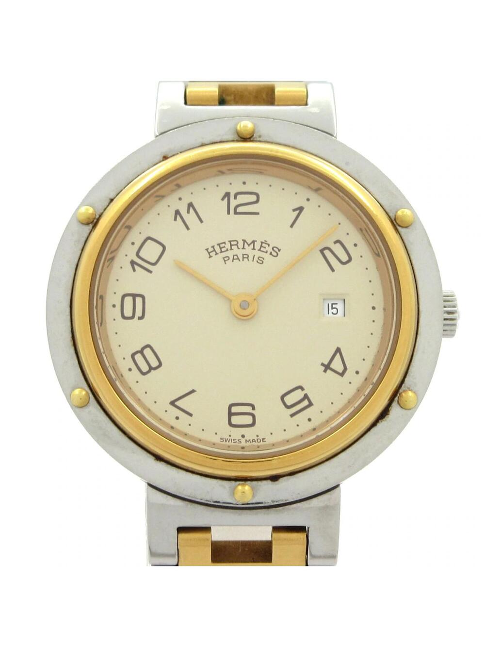 Hermes Clipper 4***** Silver Gold #365450H64B